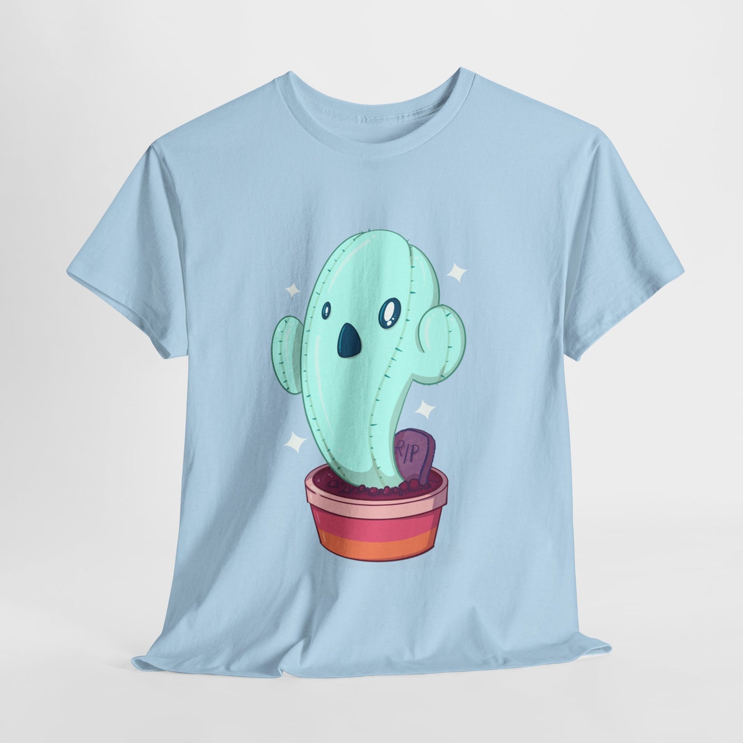 Spooky Succulent Unisex Heavy Cotton Tee