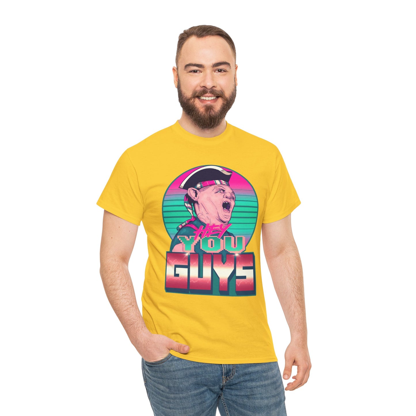 Hey You Guys Unisex Heavy Cotton Tee