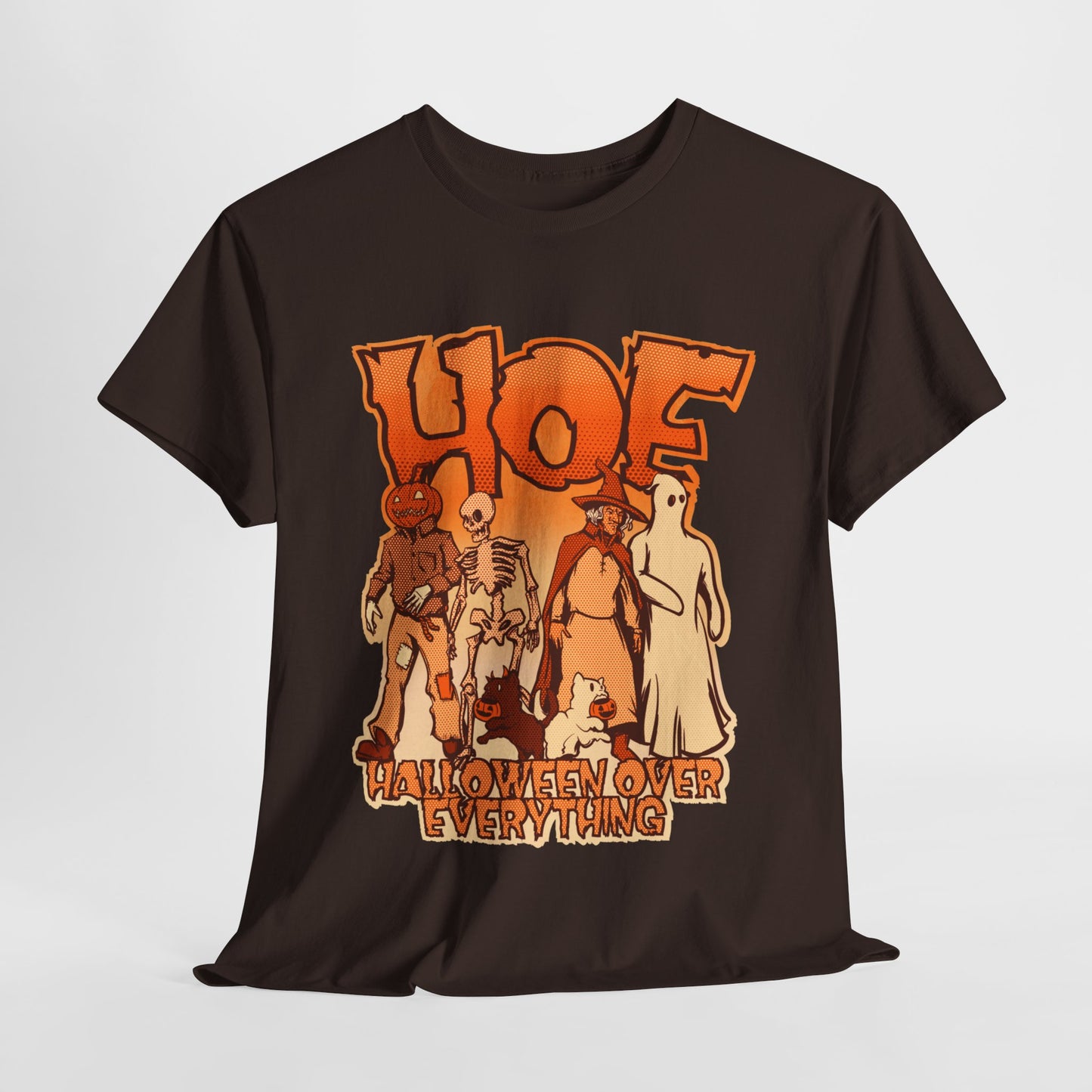 Halloween Over Everything Unisex Heavy Cotton Tee