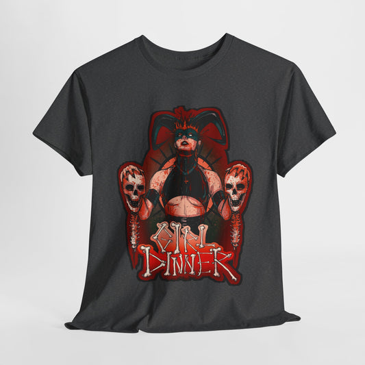 Girl Dinner Unisex Heavy Cotton Tee