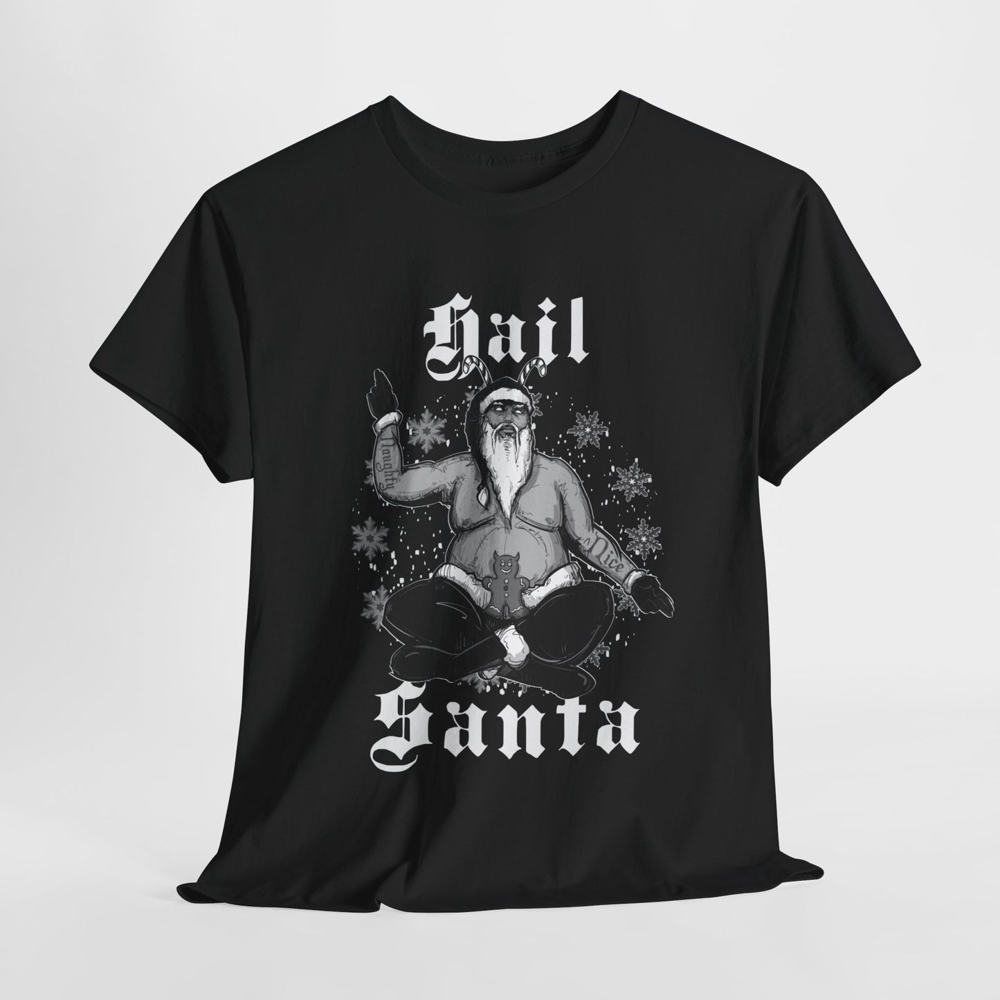 Hail Santa II Unisex Heavy Cotton Tee