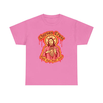 Cheesus Crust Unisex Heavy Cotton Tee