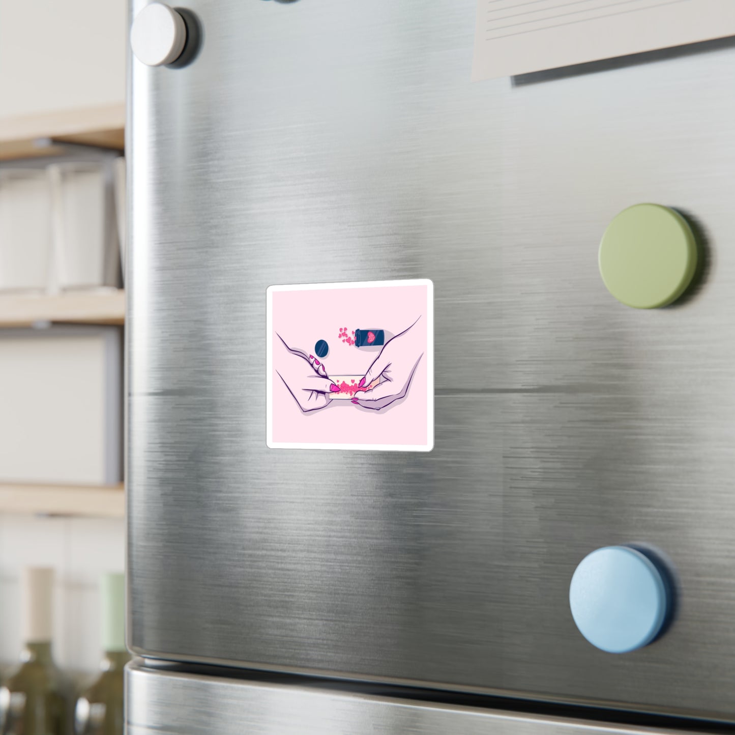 Love Addict Kiss-Cut Vinyl Decal