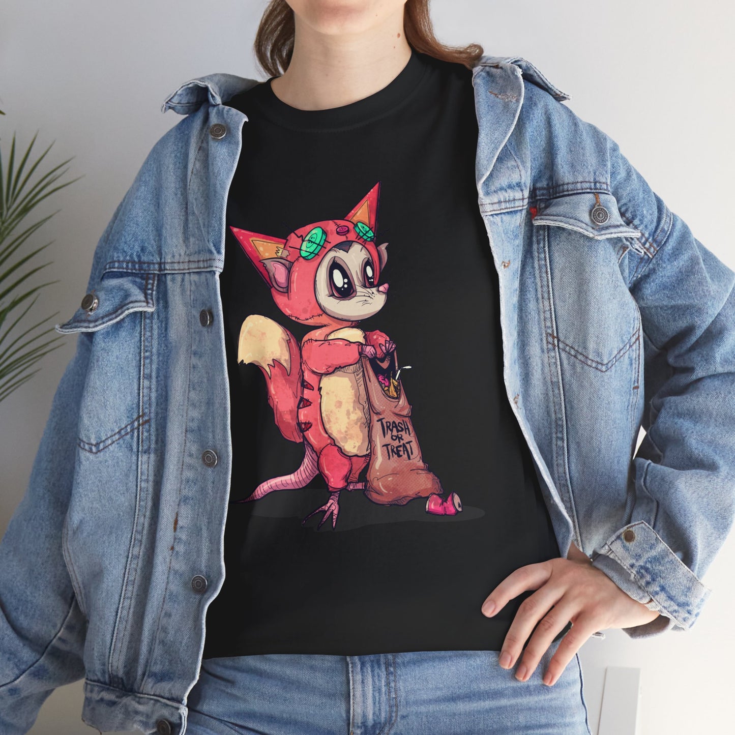 Trash Or Treat Unisex Heavy Cotton Tee
