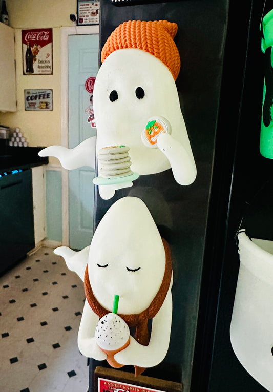 Fridge Frights Fall Glow 3D Print Fridge Magnets (Cookies & PSL)