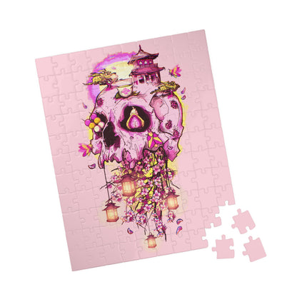 Elemental Skull Cherry Blossom Puzzle (110, 252, 500, 1014-piece)