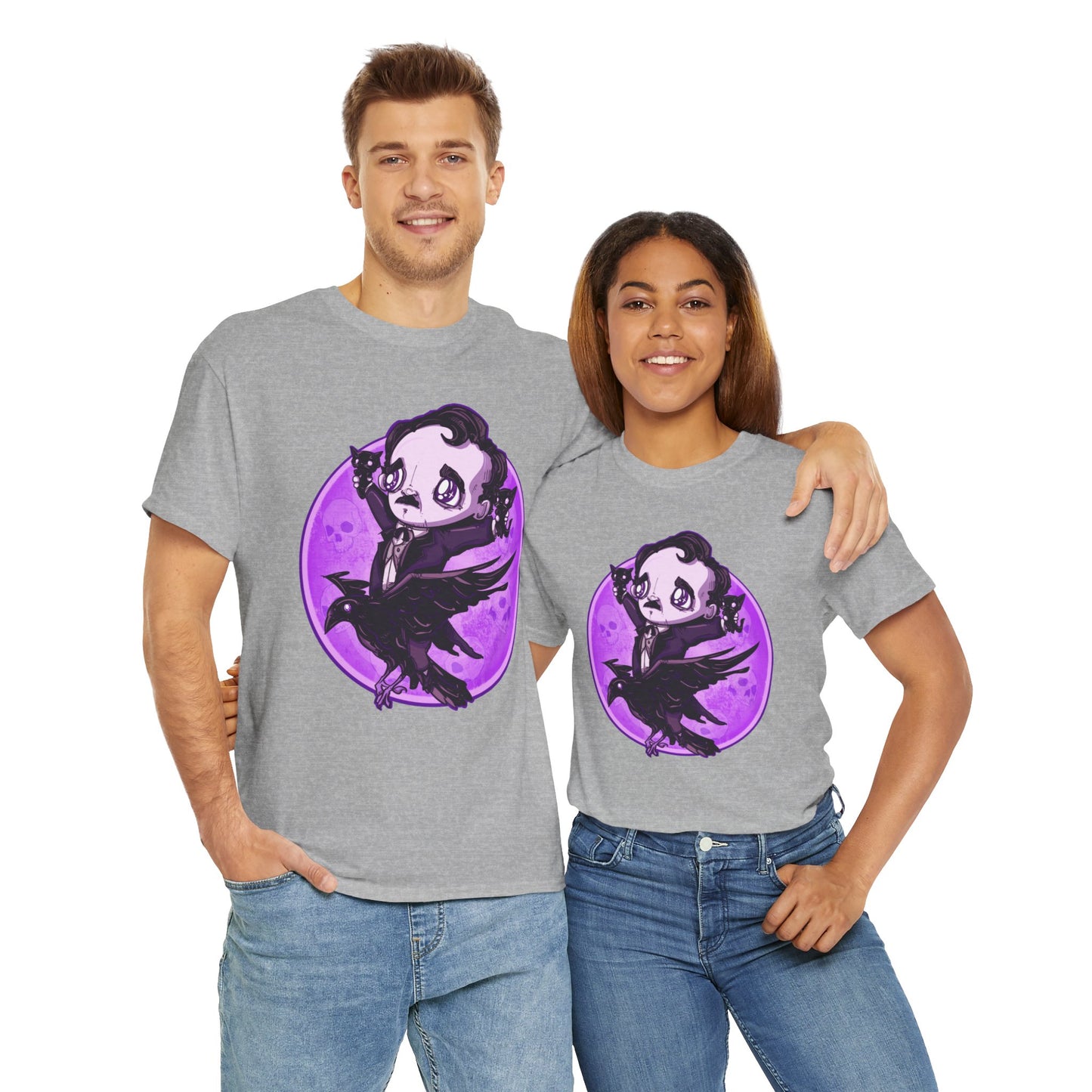 Poe Is Coming Unisex Heavy Cotton Tee