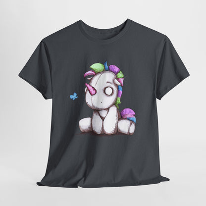 Plushie Unicorn Unisex Heavy Cotton Tee