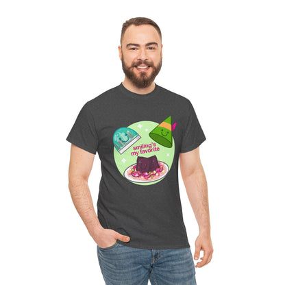 Smiling's My Favorite Unisex Heavy Cotton Tee