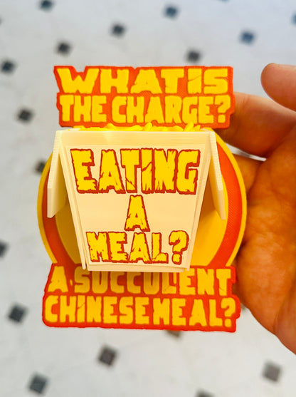 Succulent Chinese Meal 3D Print Fridge Magnet