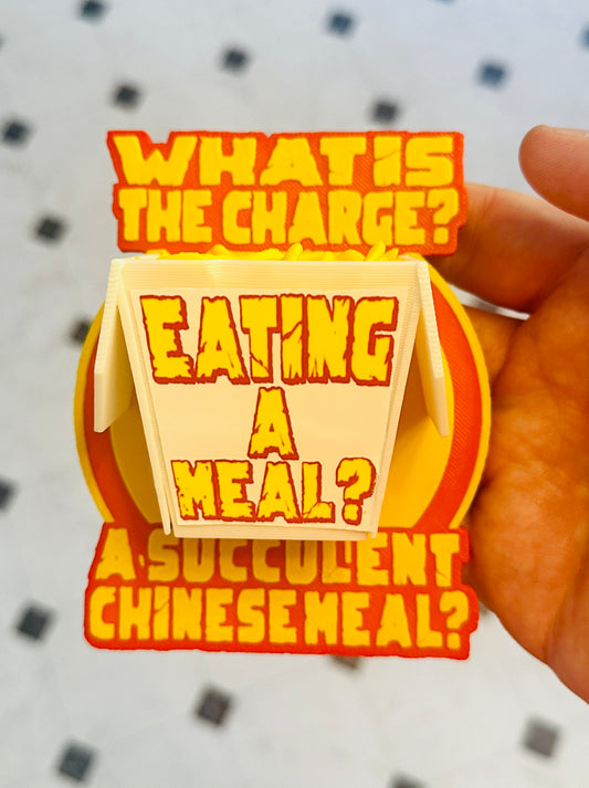 Succulent Chinese Meal 3D Print Fridge Magnet