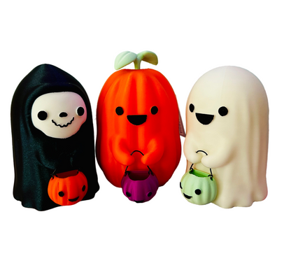 Lil Trick Or Treaters 3D Print Figures