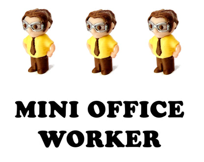 Mix & Match Tiny Figures (5 Pack) 3D Print Small Figure