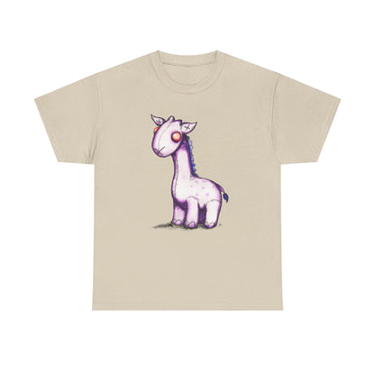 Plushie Giraffe Unisex Heavy Cotton Tee