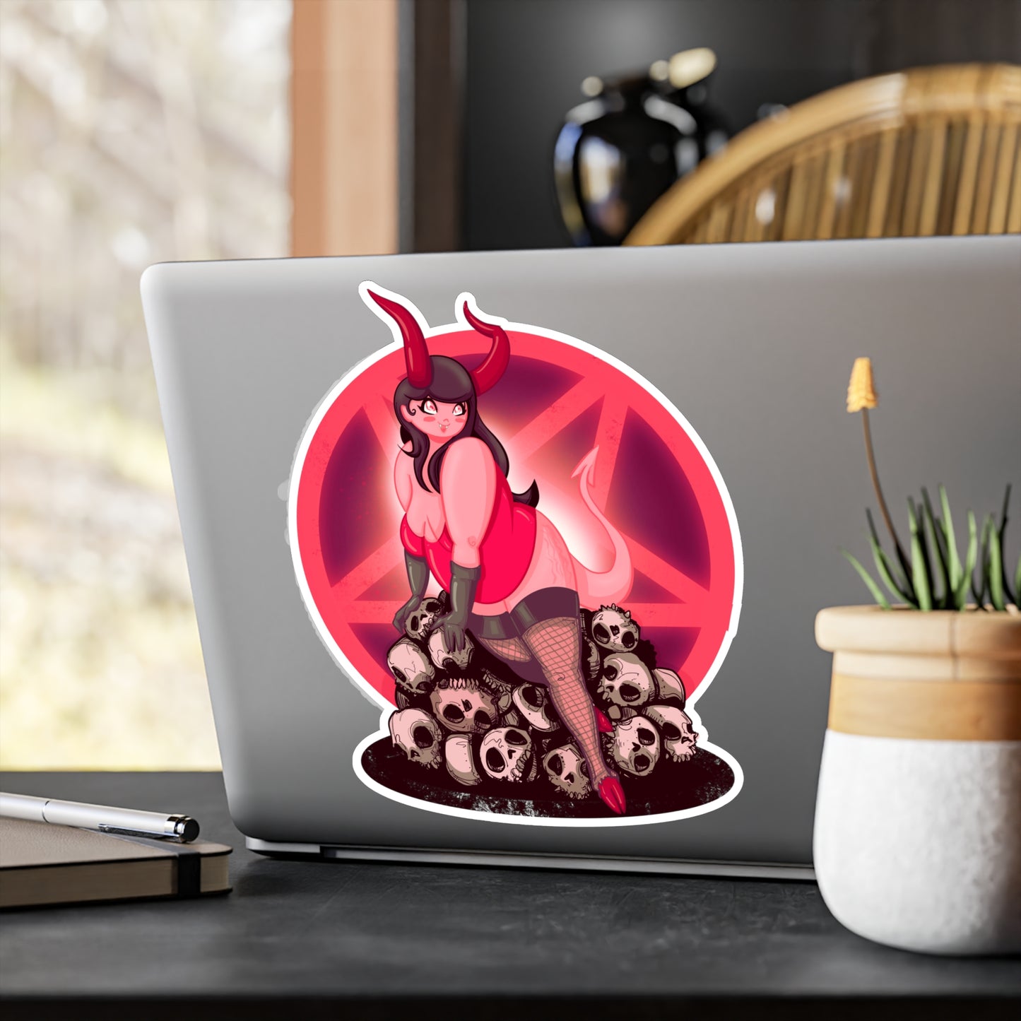 Six Thicc Six Kiss-Cut Vinyl Decal