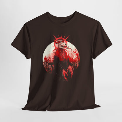 Red Fall Unisex Heavy Cotton Tee