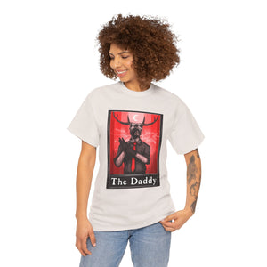 Deer Daddy Series 11: Tarot (Front & Back Print) Unisex Heavy Cotton Tee