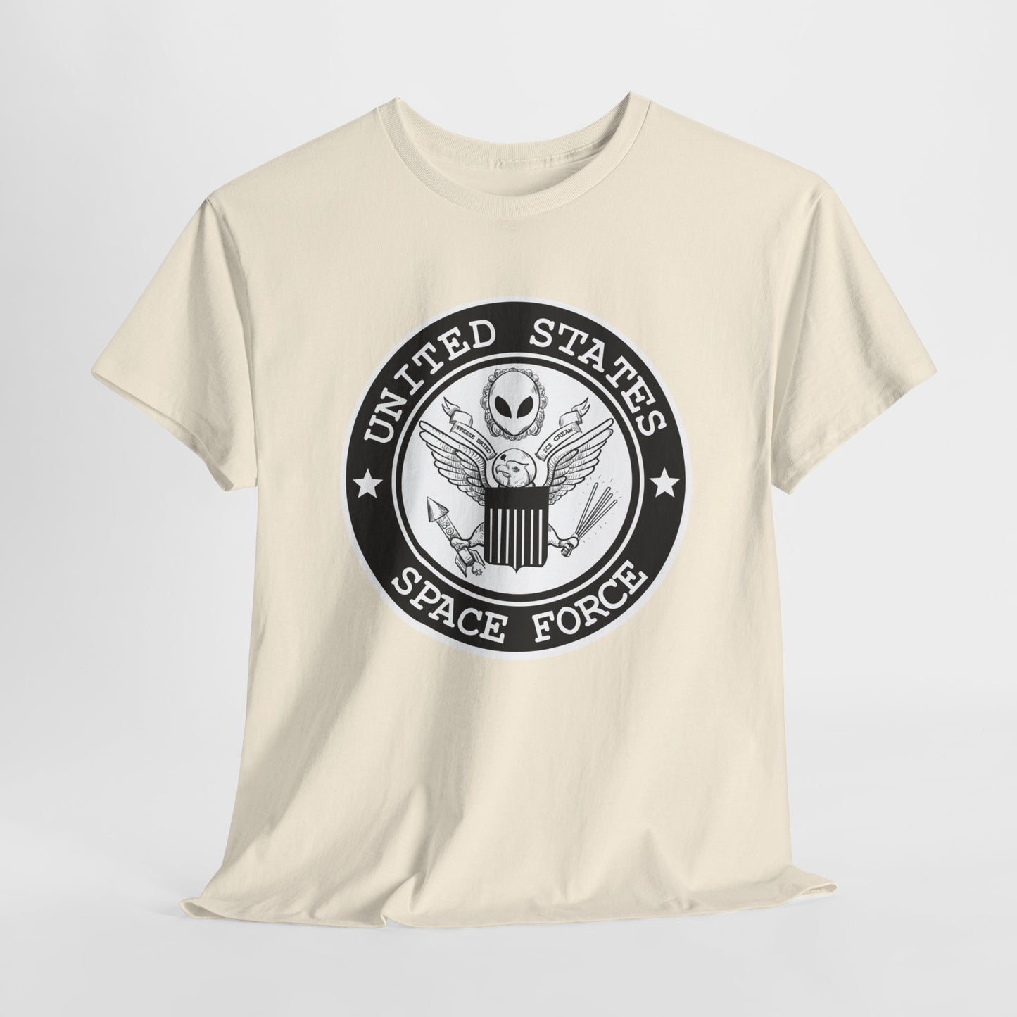 United States Space Force Unisex Heavy Cotton Tee