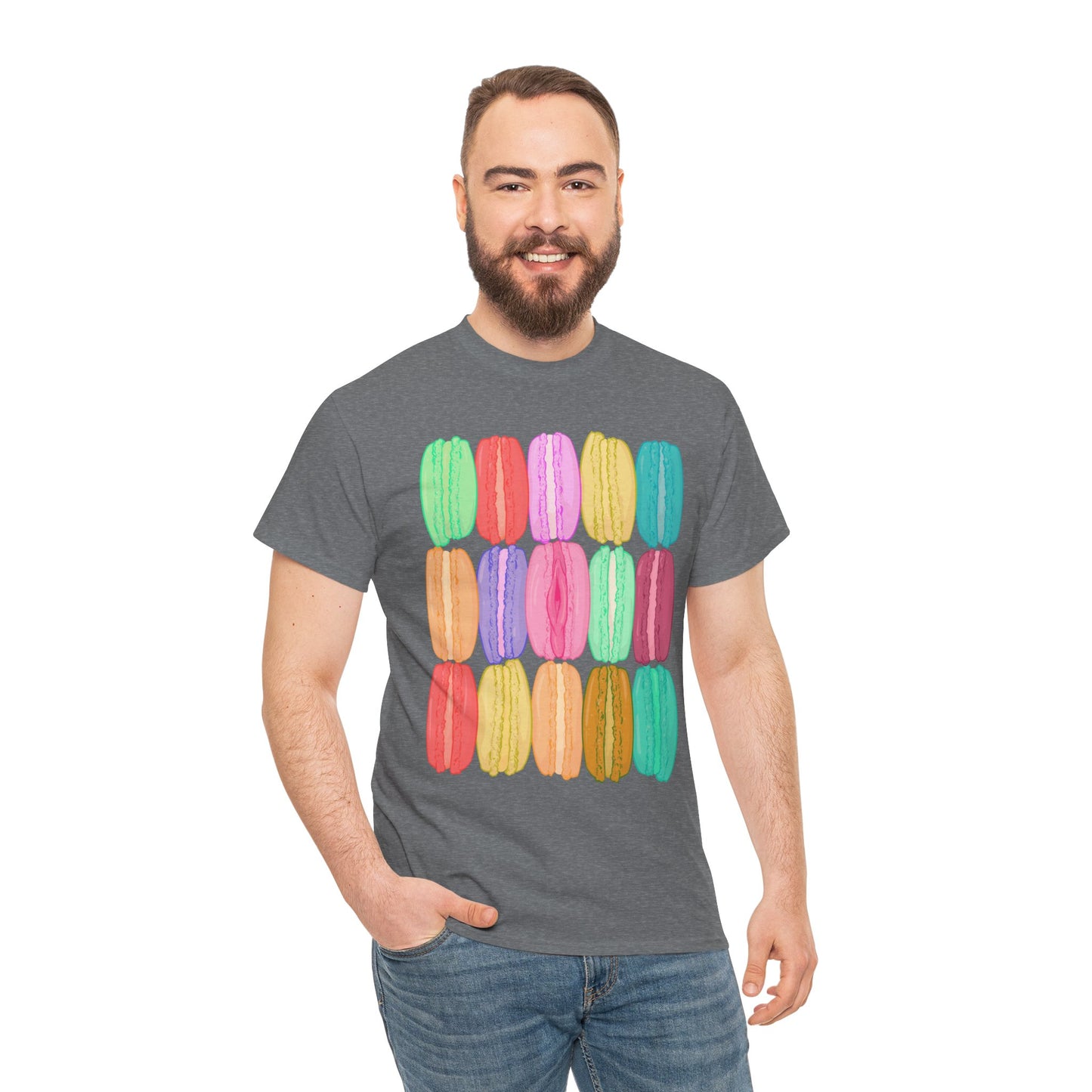 Macaron Noises Unisex Heavy Cotton Tee
