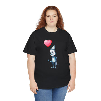 Tinman Gets A Heart Unisex Heavy Cotton Tee