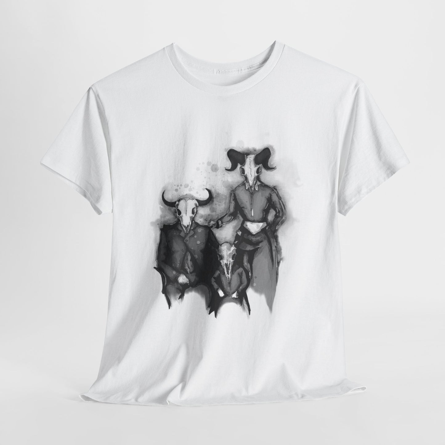 Family Portrait Unisex Heavy Cotton Tee