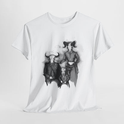 Family Portrait Unisex Heavy Cotton Tee