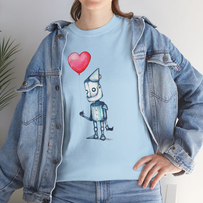 Tinman Gets A Heart Unisex Heavy Cotton Tee