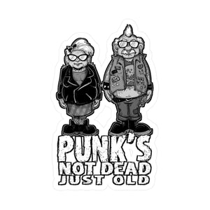 Punk's Not Dead Kiss-Cut Vinyl Decal