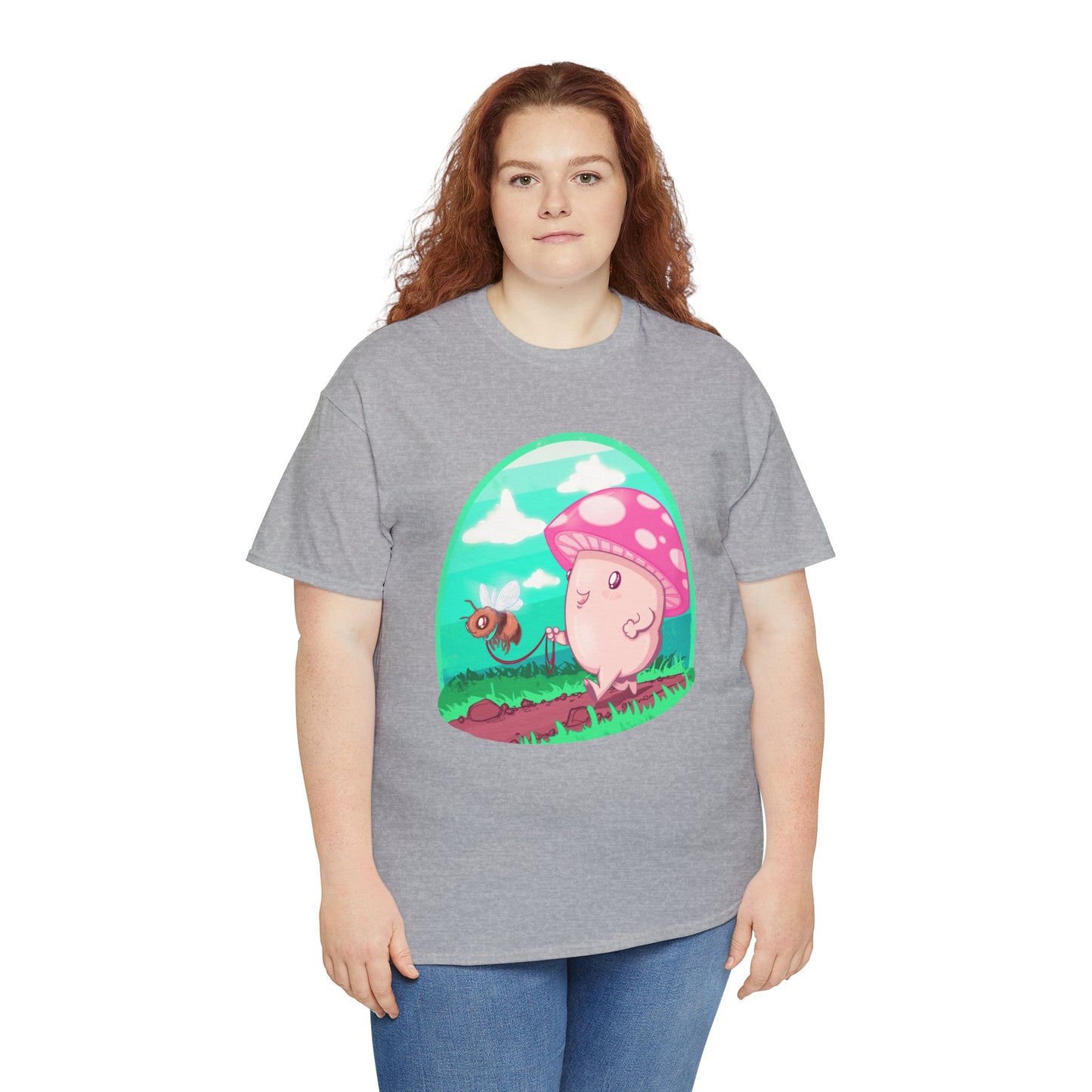 Bee Walk Unisex Heavy Cotton Tee