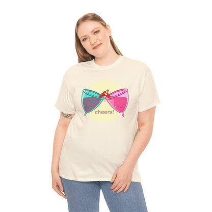Cheers Unisex Heavy Cotton Tee