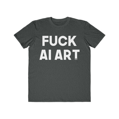 Fuck AI Art Men's Lightweight Fashion Tee