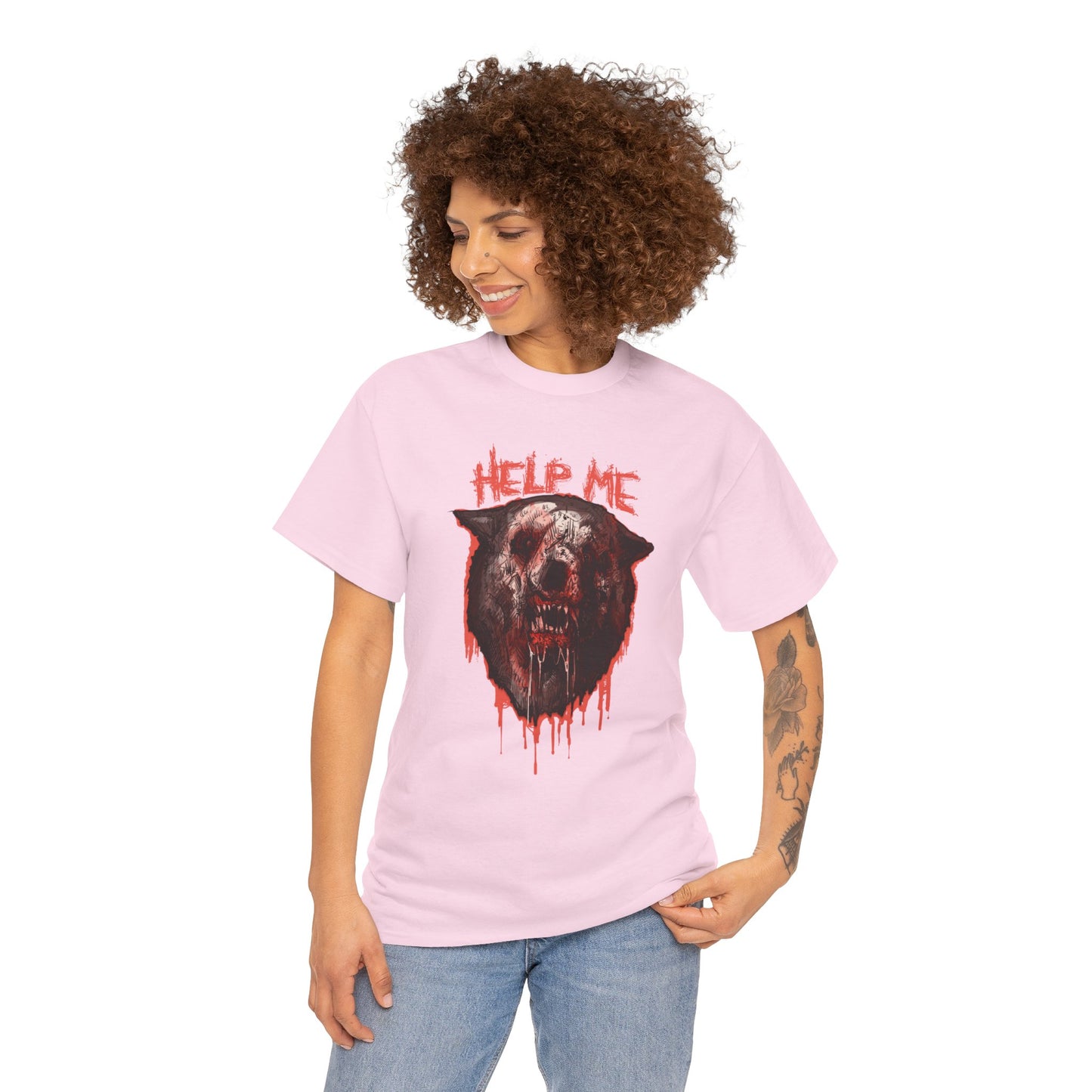 Shimmer Bear Unisex Heavy Cotton Tee