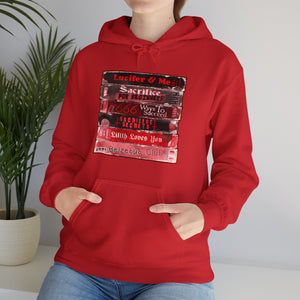 Satanic VHS Unisex Heavy Blend Hooded Sweatshirt