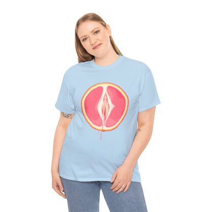 Grapefruit Unisex Heavy Cotton Tee