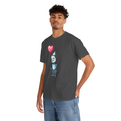 Tinman Gets A Heart Unisex Heavy Cotton Tee