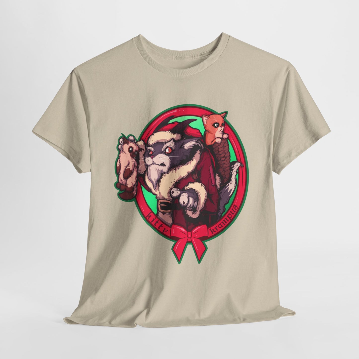 Kitty Krampus Unisex Heavy Cotton Tee