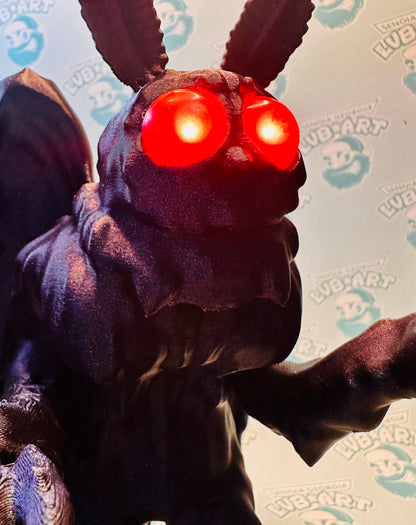 Terrifying Mothman 3D Print Statue
