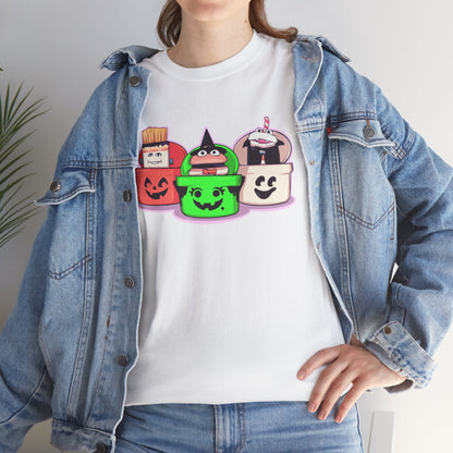 Spooky Fast Food Unisex Heavy Cotton Tee