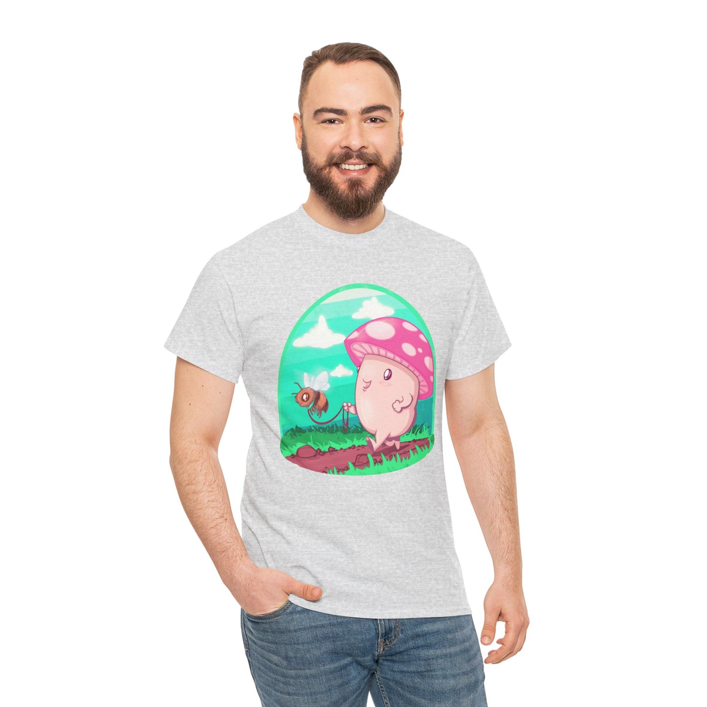 Bee Walk Unisex Heavy Cotton Tee
