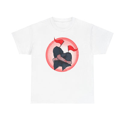 Red Flags Unisex Heavy Cotton Tee