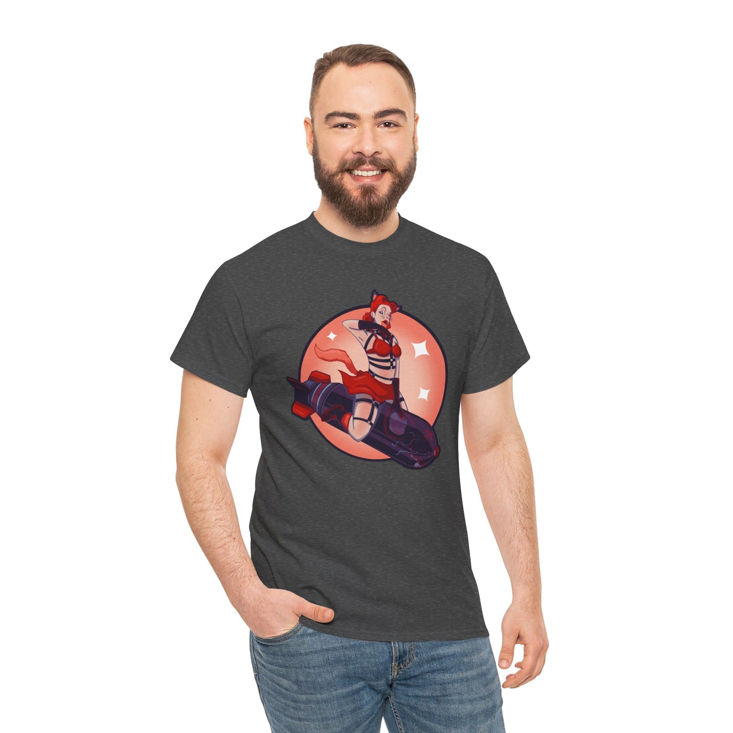 Pinup Pussycat Unisex Heavy Cotton Tee