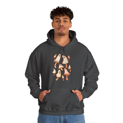 Spooky Mushrooms Unisex Heavy Blend Hooded Sweatshirt