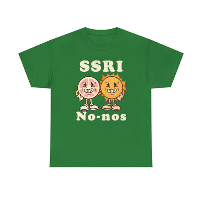 SSRI No-nos Unisex Heavy Cotton Tee