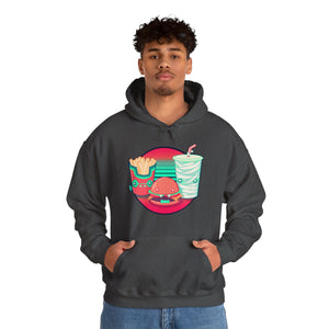 Spooky Fast Food Unisex Heavy Blend Hooded Sweatshirt