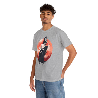 Cat Person Unisex Heavy Cotton Tee