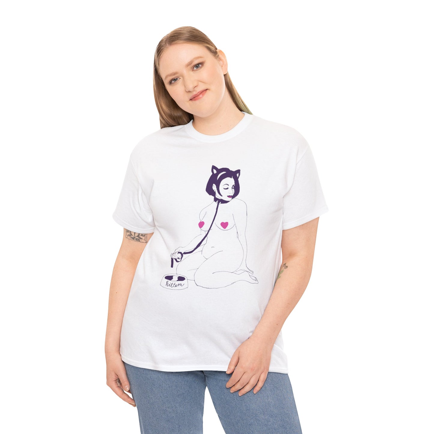 Kitten Unisex Heavy Cotton Tee