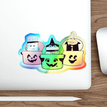 Spooky Fast Food Holographic Die-cut Stickers