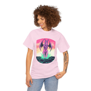 Lady Cthulhu Unisex Heavy Cotton Tee