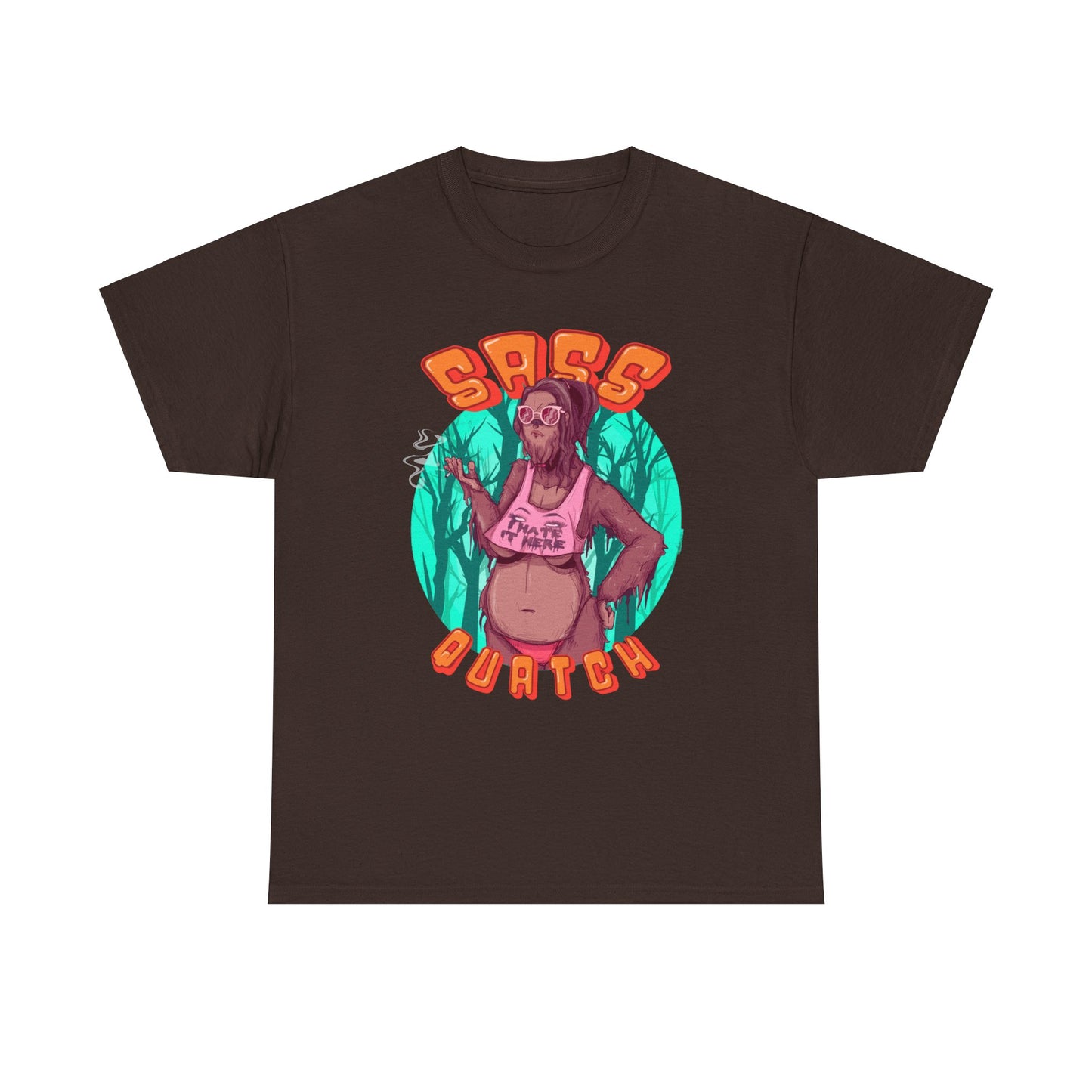 Sass Quatch Unisex Heavy Cotton Tee