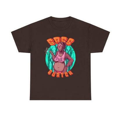 Sass Quatch Unisex Heavy Cotton Tee